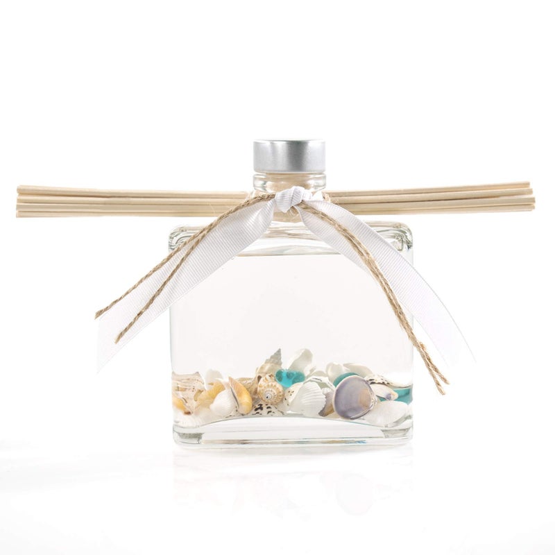 ANDALUCA Pacific Isles Botanical Reed Diffuser | 7.5 fl oz | Aromas of Vanilla, Sandalwood and Sea Salt Multi Color - Image 3